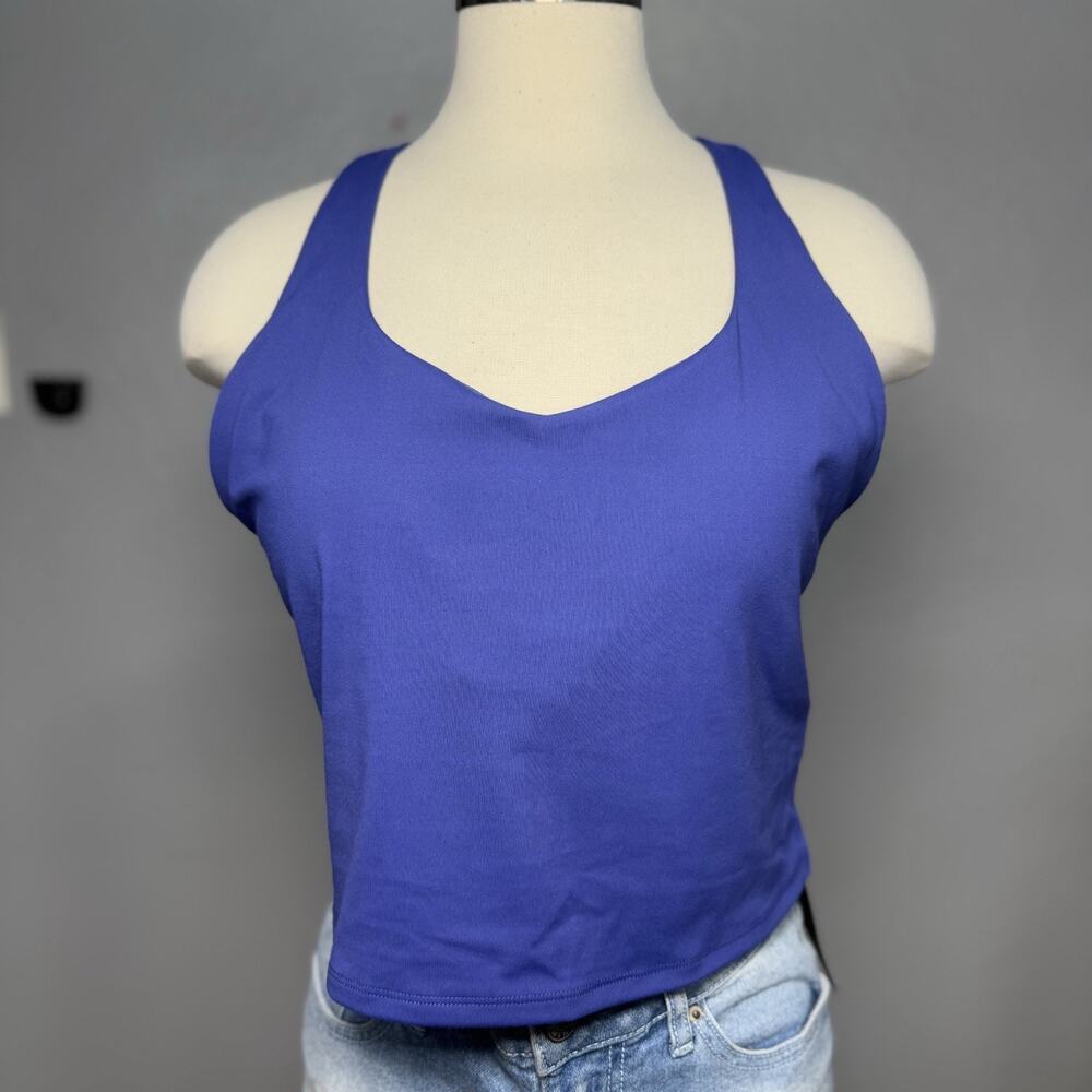FABLETICS Knightfall Anywhere Built In Bra Tank Top Cropped Active Size XL